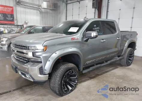 2019 Chevrolet Silverado 1500 Ltz из США, поврежденный, VIN 3GCUYGEL3KG242527